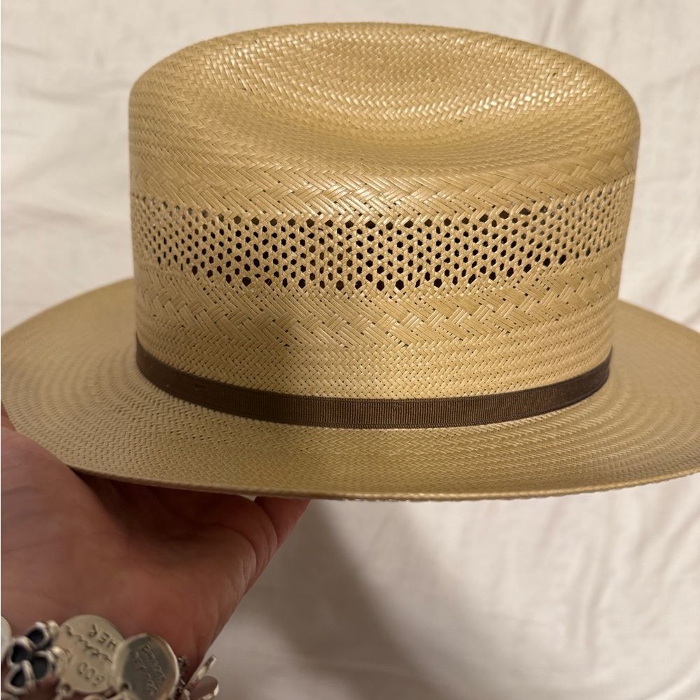 Stetson Brown and Tan Hat - Picture 5 of 11